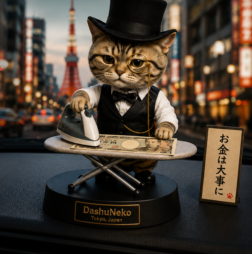 The Tycoon on a Tokyo dashboard